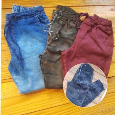 Imagem de Calça Jogger masculina - Ostentação , Cinza, P