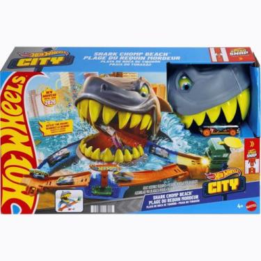 Imagem de Hot Wheels City Praia do Tubarão 4+ JHL96 Mattel