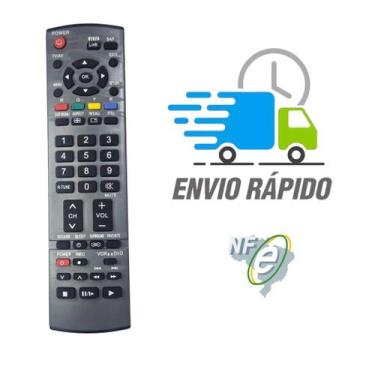Imagem de Controle remoto para tv panasonic led lcd