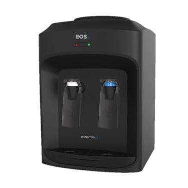 Imagem de Bebedouro de Mesa para Garrafão EOS Mineralle Eletrônico Preto EBE01P 110V