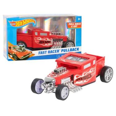Imagem de Hot Wheels Fast Racer Pullback Red Bone Shaker 1715