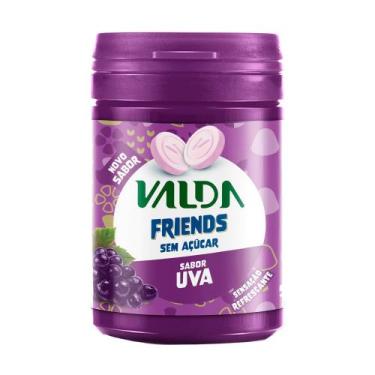 Imagem de Pastilha Valda Friends Novo Sabor Uva Sem Açúcar 50g