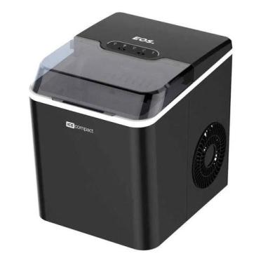Imagem de Máquina de Gelo 12kg Eos Ice Compact Preta Emg04p, Preto, 110V
