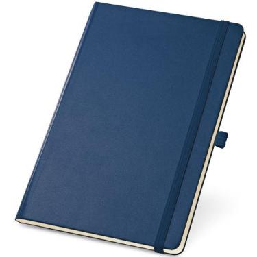 Imagem de Caderneta de Anotações 13,7x21cm 80 Folhas Sem Pauta - TopGet, Azul