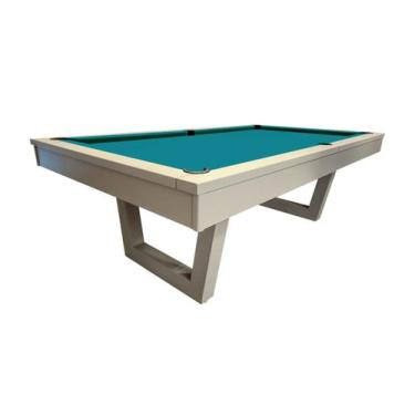 Imagem de Mesa de Sinuca/Bilhar Cor Nude - 2,34 x 1,34 - Nelson Bilhares, Azul p