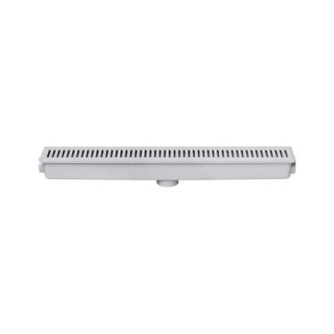 Imagem de Ralo Linear Tampa Perfurfada 7x52cm Platina - Gemell
