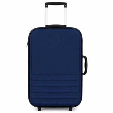 Imagem de Mala De Viagem 23 kg Média Paris Com Rodinhas (Azul)
