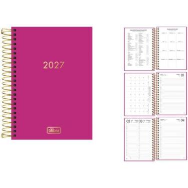 Imagem de Agenda 2026 Napoli Rosa ESP 176F 129X187MM PCT.C/05 - Tilibra