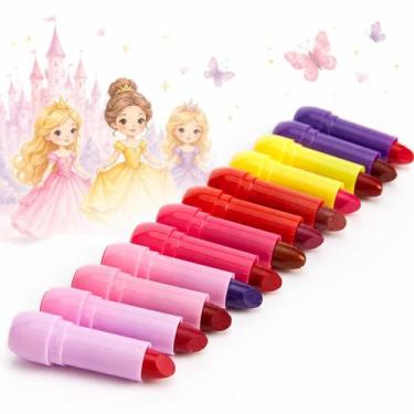 Imagem de Batom infantil mini bastão princesa vivai infantojuvenil
