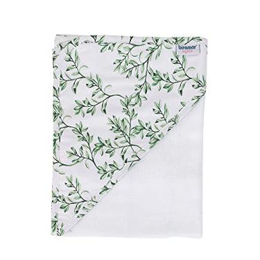 Imagem de Biramar Baby Toalha De Fralda Para Bebê Com Capuz Benício Botanical Verde Verde