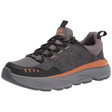 Imagem de Skechers Men's Delmont-Sonaro Hiking Shoe, Dark Black/Black, 10.5