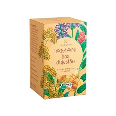 Imagem de Chá Orgânico Boa Digestão Iamaní Erva Doce Gengibre Funcho