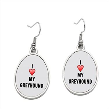 Imagem de Brinco Greyhound – Brincos pendurados para meninas – Presente de festa de aniversário dos namorados