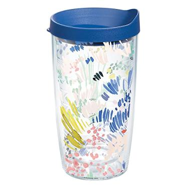 Imagem de Tervis Copo de viagem Kelly Ventura Valley Bright feito nos EUA com parede dupla isolada mantém as bebidas frias e quentes, 473 ml, clássico