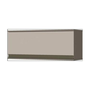 Imagem de Armario Henn Basculante 1 Porta 80cm C54 35 Duna cristal