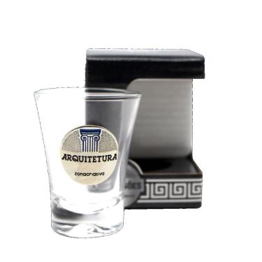 Imagem de Kit 04 Copos Shot 60 Ml Cada Profissão Arquitetura 10140655
