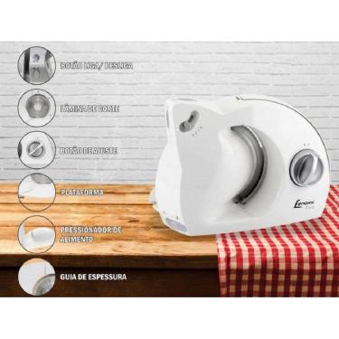 Imagem de Cortador De Frios Lenoxx Pratic 3 Velocidades Pfa461