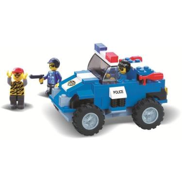 Imagem de Blocos De Montar Ordem Polícia 119 Peças