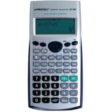 Imagem de Calculadora Científica Procalc Sc991 - 403 Funções, Visor E Texto Natural Lcd 31X17Dots, Completo (2Xaaa)