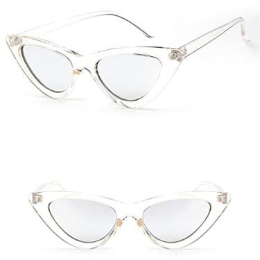 Imagem de Óculos de Sol Feminino Retro Cat Eye Design Óculos de Sol Feminino Luxo Vintage Óculos Feminino Óculos de Sol, 3, Como Imagem