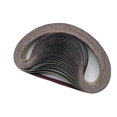Imagem de 10 peças 50x1220mm A/O Correias de lixa abrasivas 2quot;*48quot; P40-1000 Acessórios de esmerilhadeira de cinta de moagem grossa a fina, 80