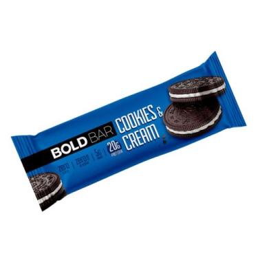 Imagem de Barra Proteica Bold Cookies & Cream Zero Açúcar