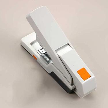 Imagem de REJOON Grampeador de papel fácil máquina de encadernação grampeador material escolar material de escritório grampeador (cor: branco)