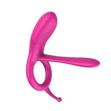 Imagem de Vibrador Anel Peniano Para Atraso Ejaculação Com Controle Remoto Sem Fio 10 Velocidades Estimulador Clitóris Zatla