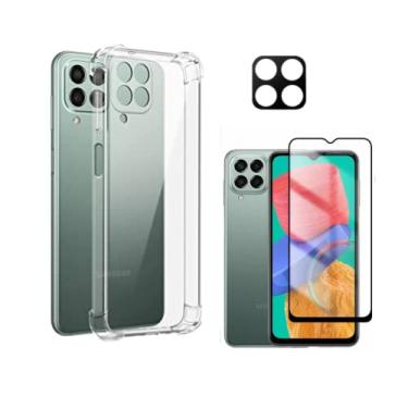 Imagem de Capa Capinha Anti Impacto Para Galaxy M33 5G + Película de Vidro Temperado 3D + Película de Câmera - (Hard Glass Store)