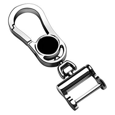 Imagem de YJADHU Capa para chave de carro de TPU, apto para Land Rover Range Rover Sport A9 Discovery 2 3 4 Sport, apto para Jaguar XF A8 A9 X8 XE XF XFL, chaveiro prata