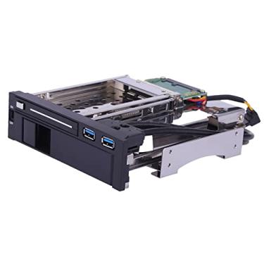 Imagem de Qudai Dual Bay 3.5 "+ 2.5" Inch SATA III Disco rígido HDD & SSD Bandeja Caddy Interno Mobile Rack Encerramento Docking Station com USB 3.0 Port Hot Swap