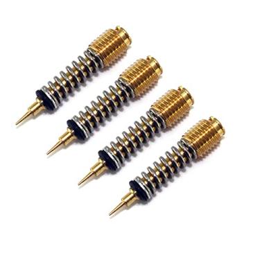 Imagem de JUIYU Kit de carburador para EL250B EX250E EX250J EN450A EN500A EN500C EL250 EL EX EN 250 450 500 Parafuso de ajuste de relação de combustível do carburador Kit de reconstrução de carberatura (Cor: 4 peças)