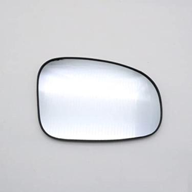 Imagem de KJWPYNF Espelho de carro vidro espelho retrovisor de carro vidro vidro exterior da porta lateral do espelho de aquecimento da lente, para Toyota Prius 2010-2017