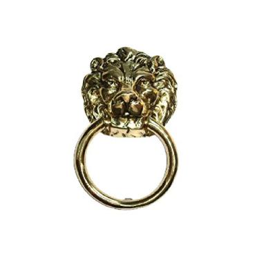 Imagem de Batedor de Porta (aldrava) Modelo Leão Alumínio Fundido