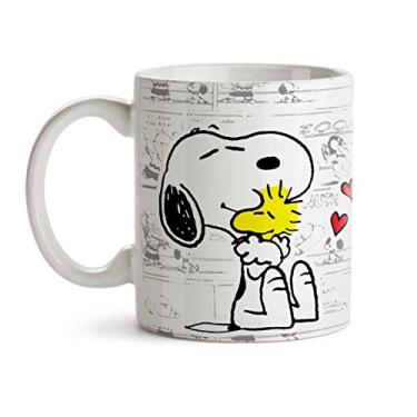 Imagem de Caneca Snoopy Abraçando Wood