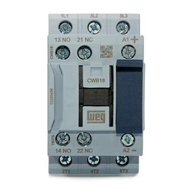 Imagem de Contator Tripolar 18A 220V 1NA+1NF WEG