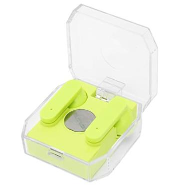 Imagem de Fones de ouvido tradutores de voz inteligentes, dispositivo de tradução de mais de 144 idiomas, fone de ouvido de tradução on-line em tempo real para aprendizado de negócios, display de energia, bateria de longa duração (verde)