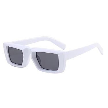 Imagem de Óculos de sol pequenos femininos masculinos tecnologia Sense Punk One Piece Sun Glaase Eyewear UV400,2, tamanho único