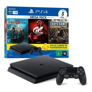 Playstation 4 Pro 1TB Sony - 1 Controle - Outros Games - Magazine Luiza