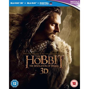 Imagem de The Hobbit: The Desolation of Smaug [Blu-ray 3D + Blu-ray + UV Copy] [2013] [Region Free]