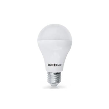 Imagem de Lampada LED Bulbo OUROLUX, Amarela, 6W, Bivolt, Base E27