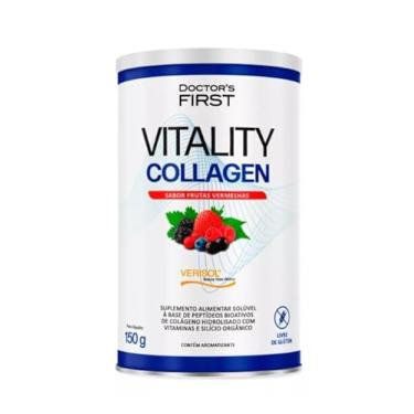 Imagem de Colageno Verisol +Silicio Orgânico + Biotna +Vitamina C + Vitamina E + Vitamina A -Doctors First -Pele Saudável -Beleza-Reducao de Rugas -Combate a Celulites