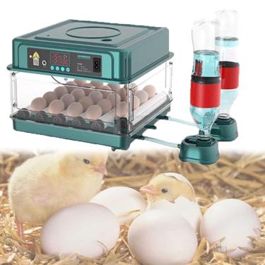 Imagem de Máquina De Incubação De Aves, Incubadora Automática De Ovos Com Giro Automático De Ovos, Controle De Temperatura E Umidade, Incubadora De Ovos Para 30 Ovos, Para Iniciantes E Profissionais