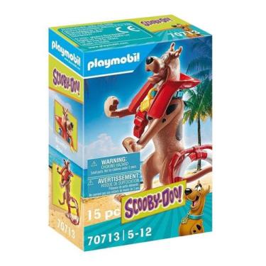 Imagem de Brinquedo Playmobil Boneco Scooby Doo Salva Vidas 70713 - Sunny