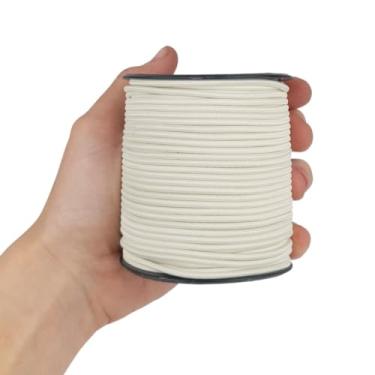 Imagem de Elástico Roliço Colorido - 2,2mm - 50 Metros- Cor Bege natural- 296 Nybc