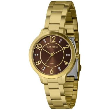 Imagem de Relógio Lince Feminino Ref: Lrg4738l38 M2kx Casual Dourado