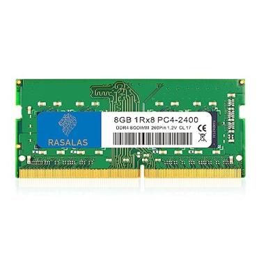 Imagem de RASALAS 8GB DDR4 2400MHz (DDR4-2400) PC4-19200 (PC4-2400T) Non-ECC Unbuffered 1.2V CL17 1Rx8 Single Rank 260 Pin SODIMM Laptop Memory RAM Upgrade