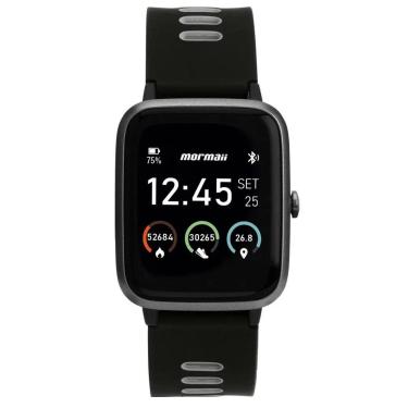 Imagem de Relógio Smartwatch Mormaii Life Com GPS Full Display - Bluetooth - 5ATM, 35mm Touch - MOLIFEGAA/8C-Unissex