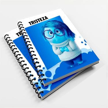 Imagem de Caderno Universitário 10 Mat Pers. Divertidamente 2 Tristeza