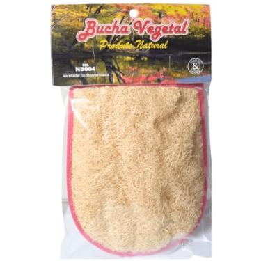 Imagem de Bucha Vegetal Porta Sabonetes Esponja Natural Sustentável Ecológica com Bolsinho Grande Cuidado com a Ple